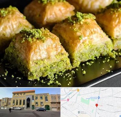 باقلوا ترکی در زنبیل آباد قم