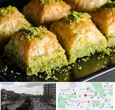 باقلوا ترکی در بلوار فردوسی مشهد 