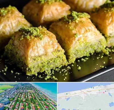 باقلوا ترکی در فریدونکنار