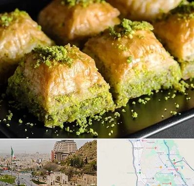 باقلوا ترکی در فرهنگ شهر شیراز