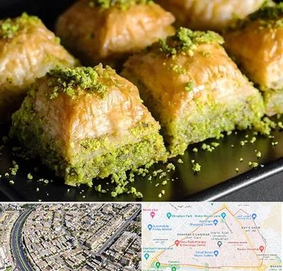 باقلوا ترکی در شهرک غرب مشهد