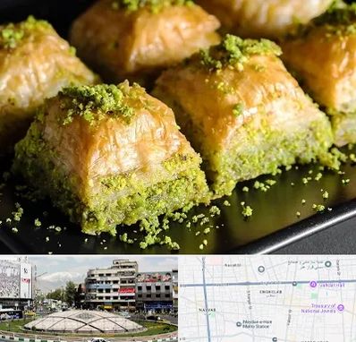 باقلوا ترکی در مرکز تهران