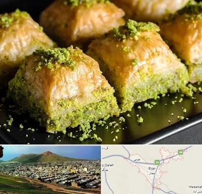 باقلوا ترکی در بیجار