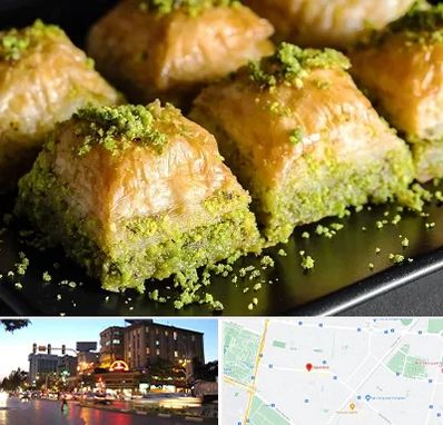 باقلوا ترکی در بلوار سجاد مشهد 