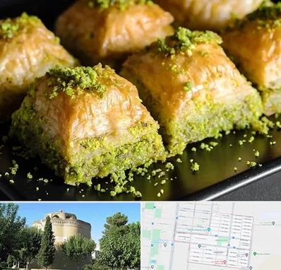 باقلوا ترکی در مرداویج اصفهان