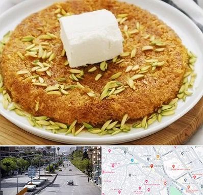 کنافه در خیابان زند شیراز