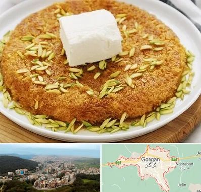 کنافه در گرگان