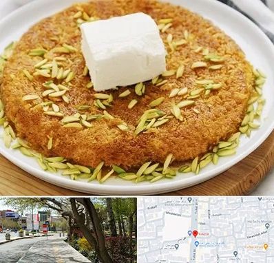 کنافه در خیابان توحید اصفهان