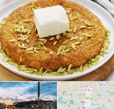 کنافه در منطقه 2 تهران 