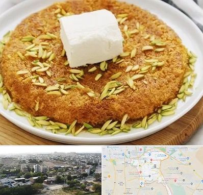 کنافه در منطقه 20 تهران 