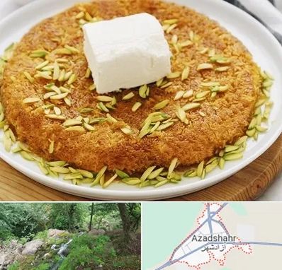 کنافه در آزادشهر