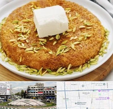 کنافه در مرکز تهران