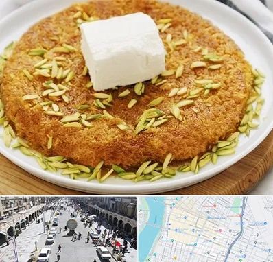 کنافه در نادری اهواز