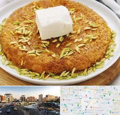 کنافه در منطقه 7 تهران 