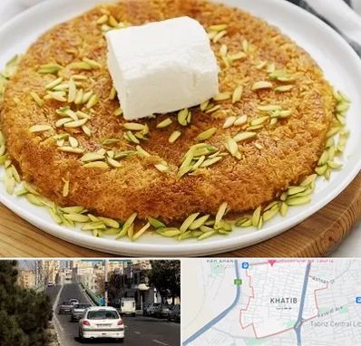 کنافه در خطیب تبریز