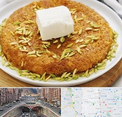 کنافه در منطقه 10 تهران 