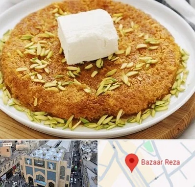 کنافه در بازار رضا مشهد