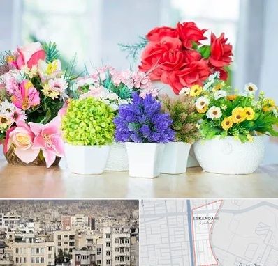 گل مصنوعی در اسکندری