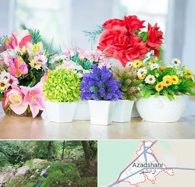 گل مصنوعی در آزادشهر