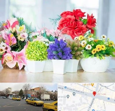 گل مصنوعی در شهناز تبریز