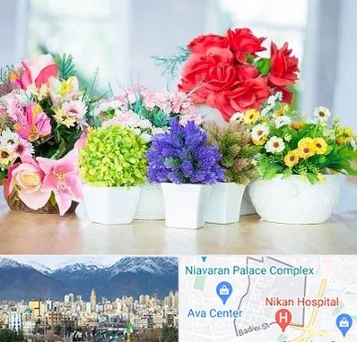 گل مصنوعی در آجودانیه 