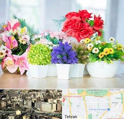 گل مصنوعی در مرزداران 