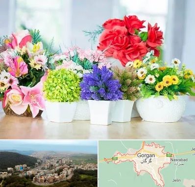 گل مصنوعی در گرگان