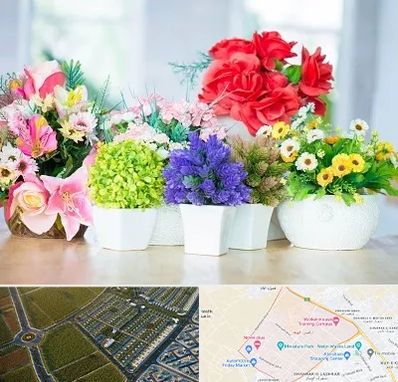 گل مصنوعی در الهیه مشهد
