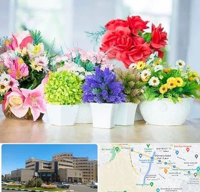 گل مصنوعی در صیاد شیرازی مشهد