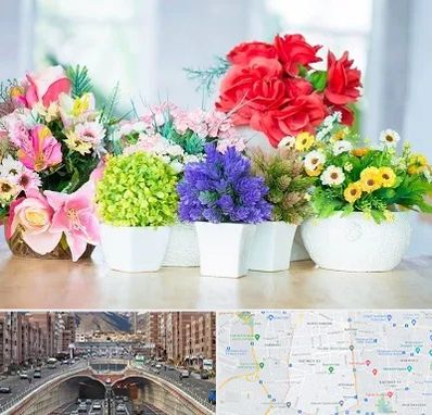 گل مصنوعی در منطقه 10 تهران 