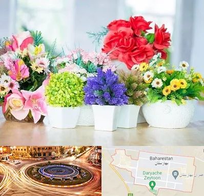 گل مصنوعی در بهارستان
