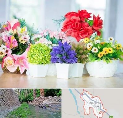 گل مصنوعی در سراوان