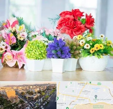 گل مصنوعی در تهرانپارس 