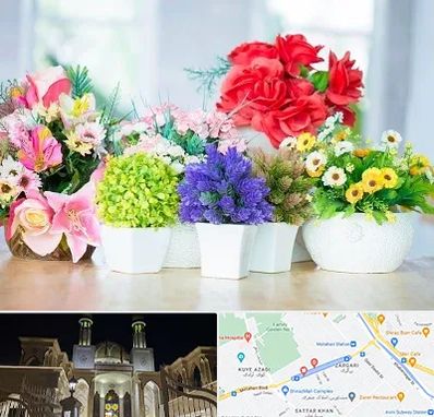 گل مصنوعی در زرگری شیراز