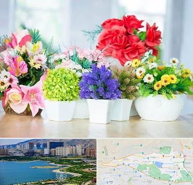 گل مصنوعی در منطقه 22 تهران 