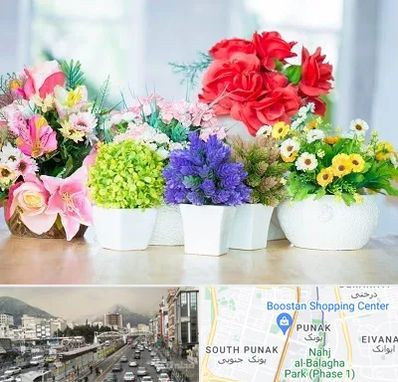 گل مصنوعی در پونک 