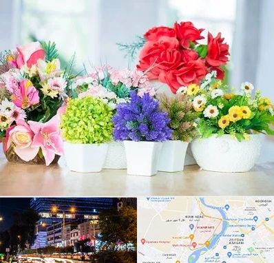 گل مصنوعی در کیانپارس اهواز