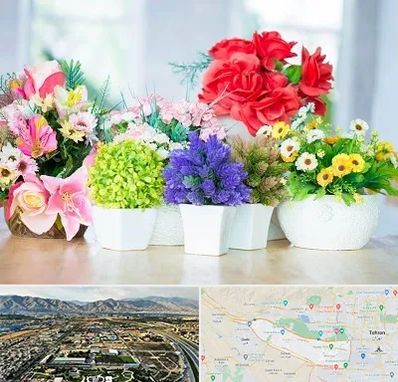 گل مصنوعی در منطقه 21 تهران 