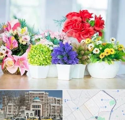 گل مصنوعی در طلاب مشهد