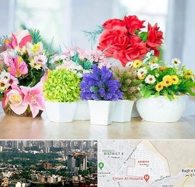 گل مصنوعی در عظیمیه کرج 