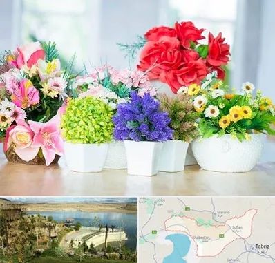 گل مصنوعی در شبستر