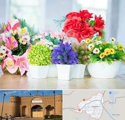 گل مصنوعی در ایرانشهر