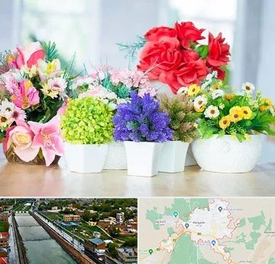 گل مصنوعی در مراغه