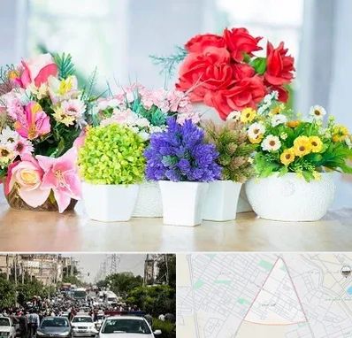 گل مصنوعی در سیدی مشهد