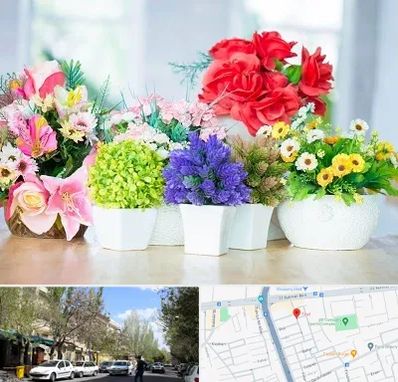 گل مصنوعی در کوی فیروز تبریز