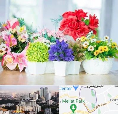 گل مصنوعی در الهیه 