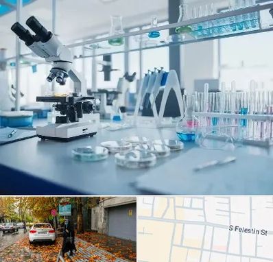 تجهیزات آزمایشگاهی در خیابان فلسطین