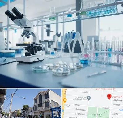 تجهیزات آزمایشگاهی در افسریه 