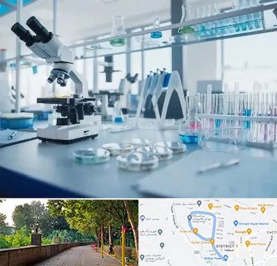 تجهیزات آزمایشگاهی در فلکه گاز رشت