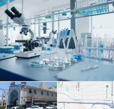 تجهیزات آزمایشگاهی در بلوار ابوذر